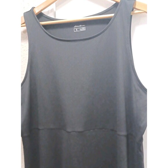 Eddie Bauer Black Aster Tank Sleeveless Empire Waist Dress Size 2XL New - Picture 4 of 7